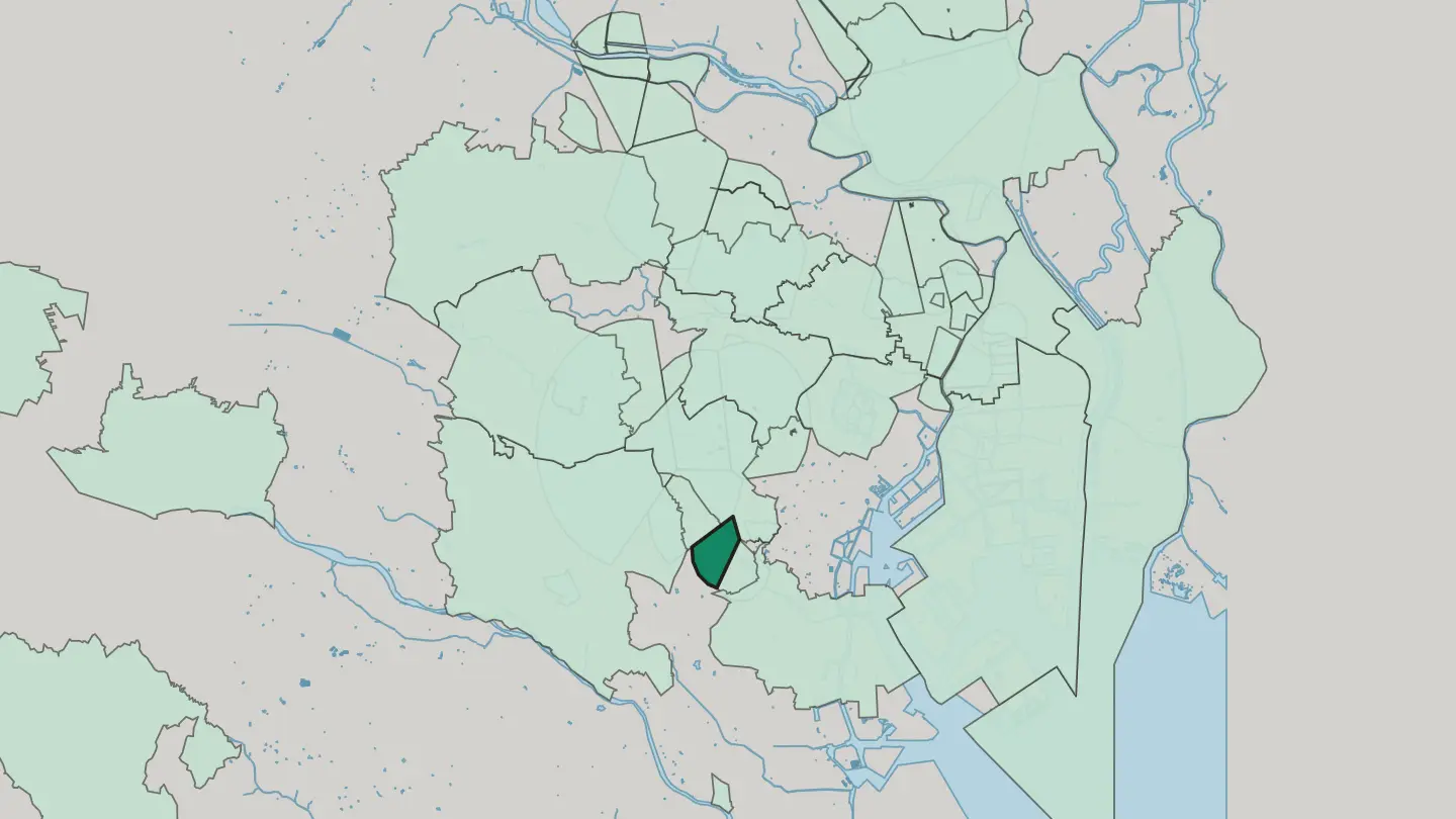 Map of Nakameguro in Tokyo