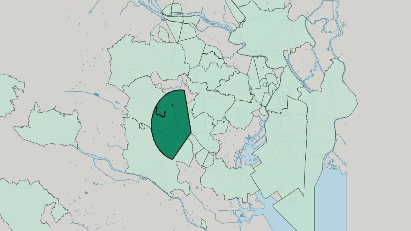 Map of Sasazuka in Tokyo