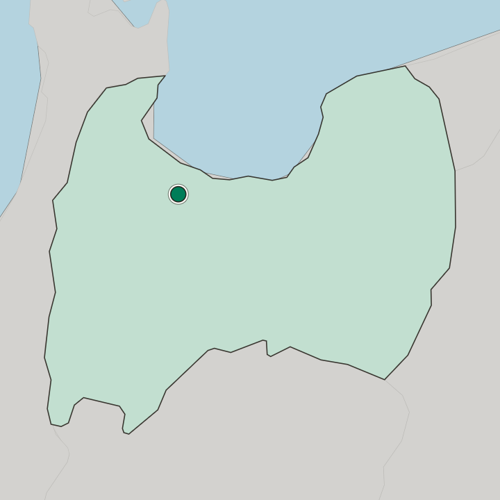 Map showing Imizu — In Toyama-ken