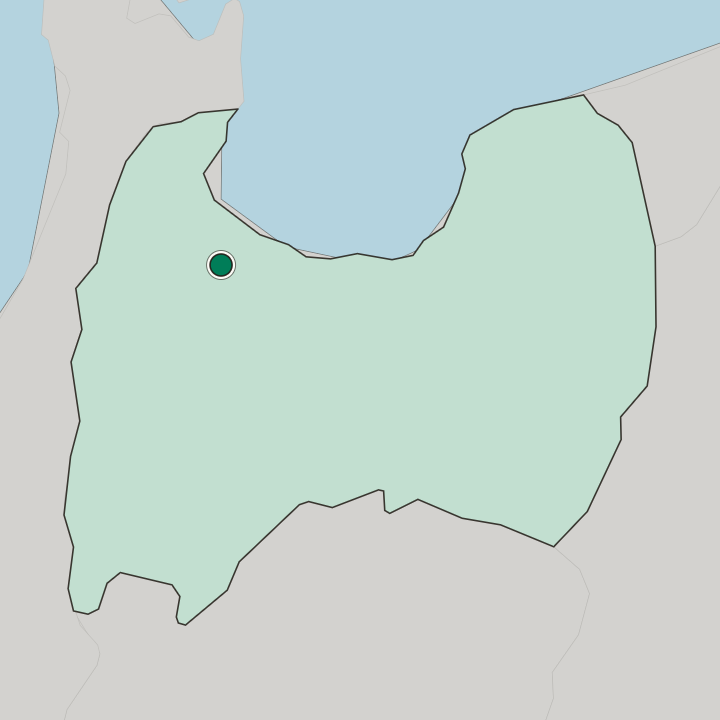 Map showing Takaoka — In Toyama-ken