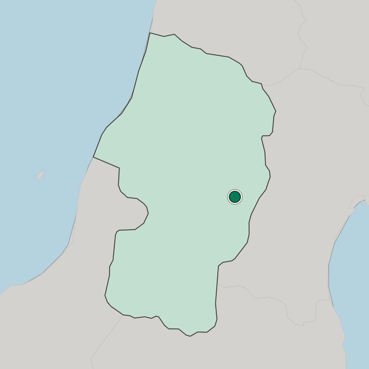 Map showing Tendō — In Yamagata-ken