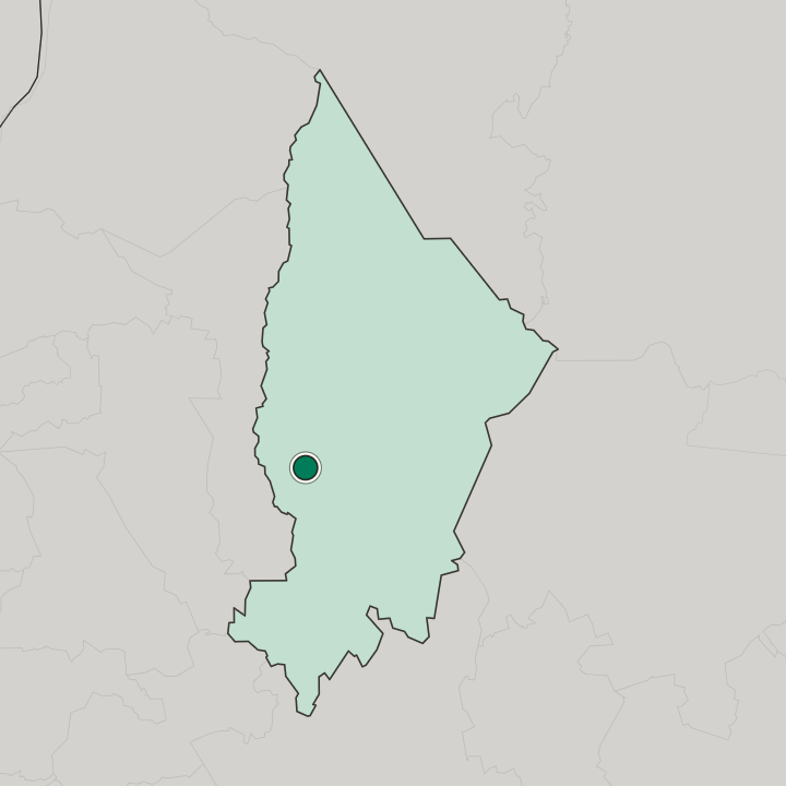 Map showing Kabarnet — In Baringo