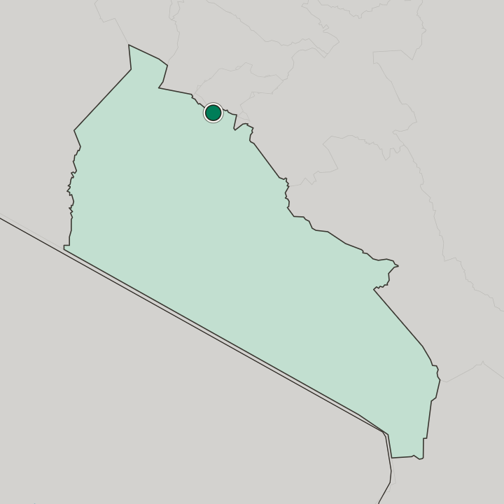 Map showing Ongata Rongai — In Kajiado