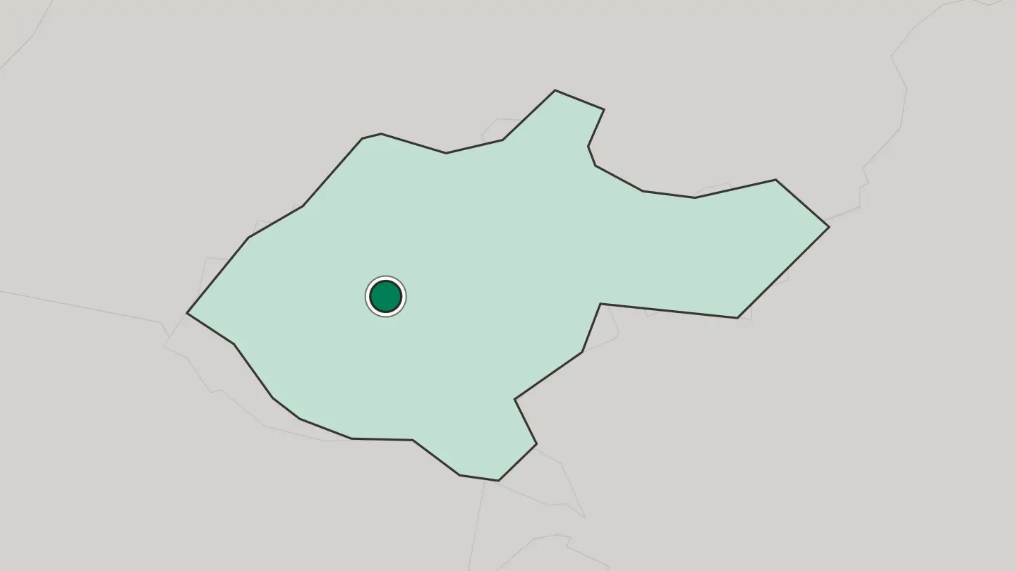 Map of Nairobi in Kenya