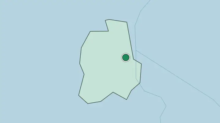 Map of Phnom Penh in Cambodia