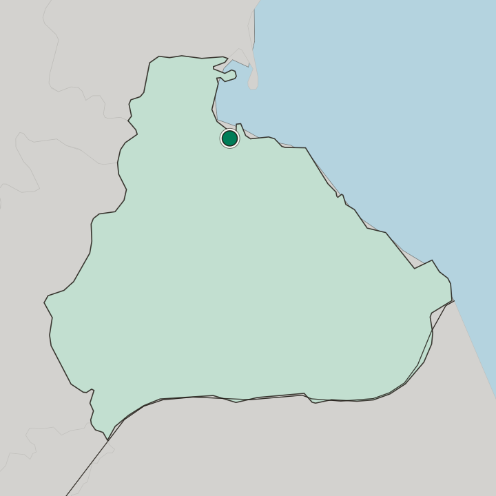 Map showing Wŏnsan — In Kangwŏn-do