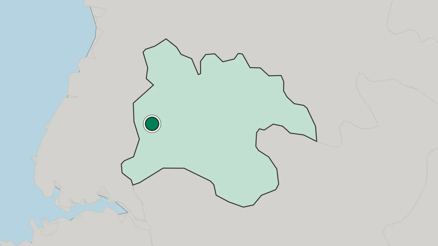 Map of Man’gyŏngdae-ri in North Korea