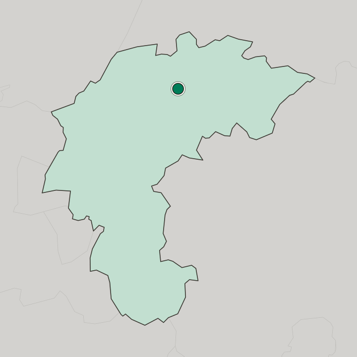 Map showing Chungju — In Chungcheongbuk-do