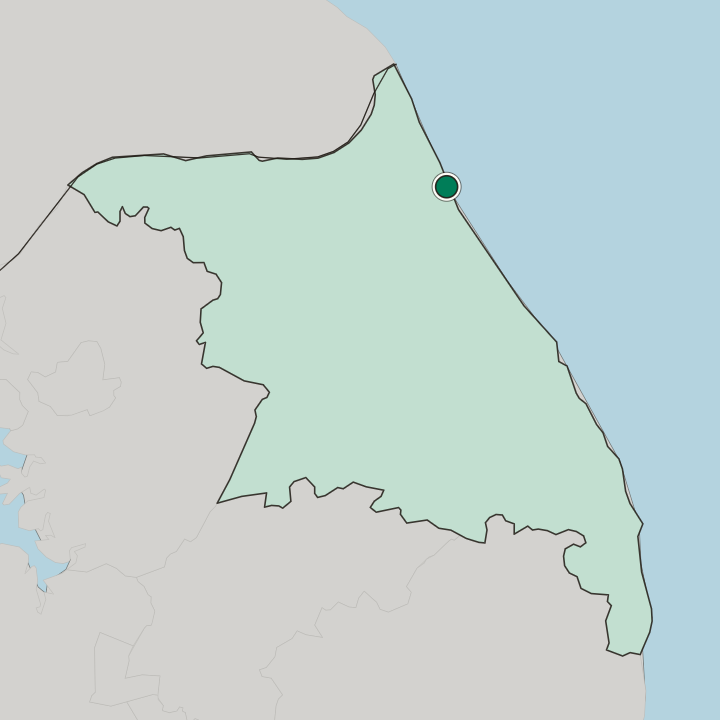 Map showing Sokcho — In Gangwon
