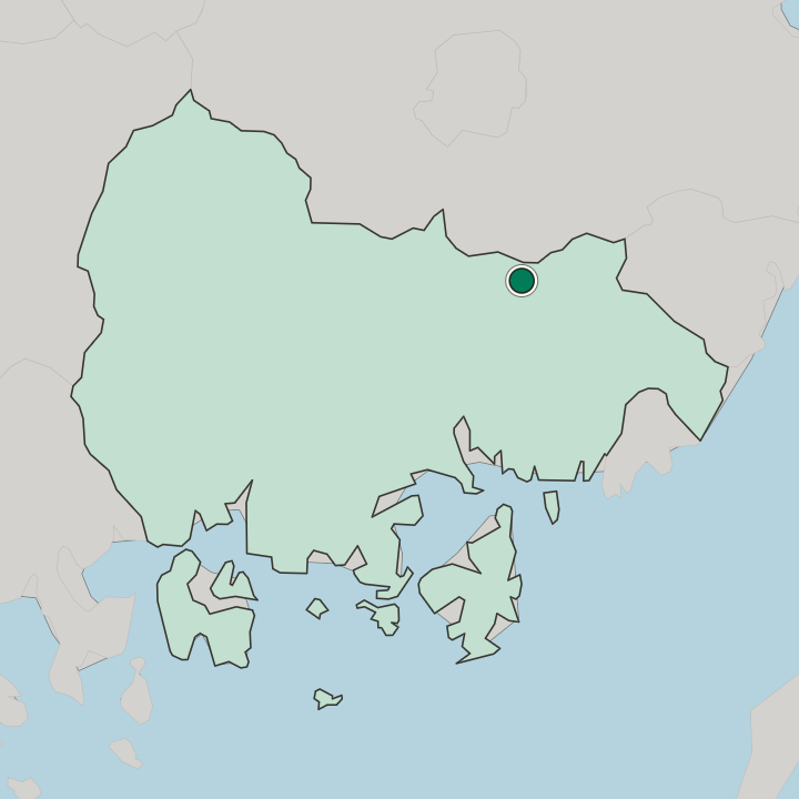 Map showing Miryang — In Gyeongsangnam-do