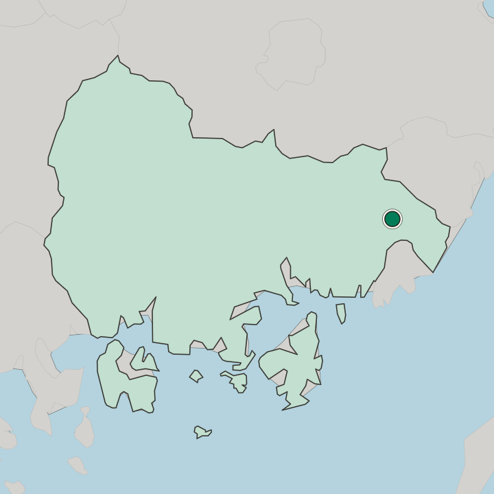 Map showing Yangsan — In Gyeongsangnam-do