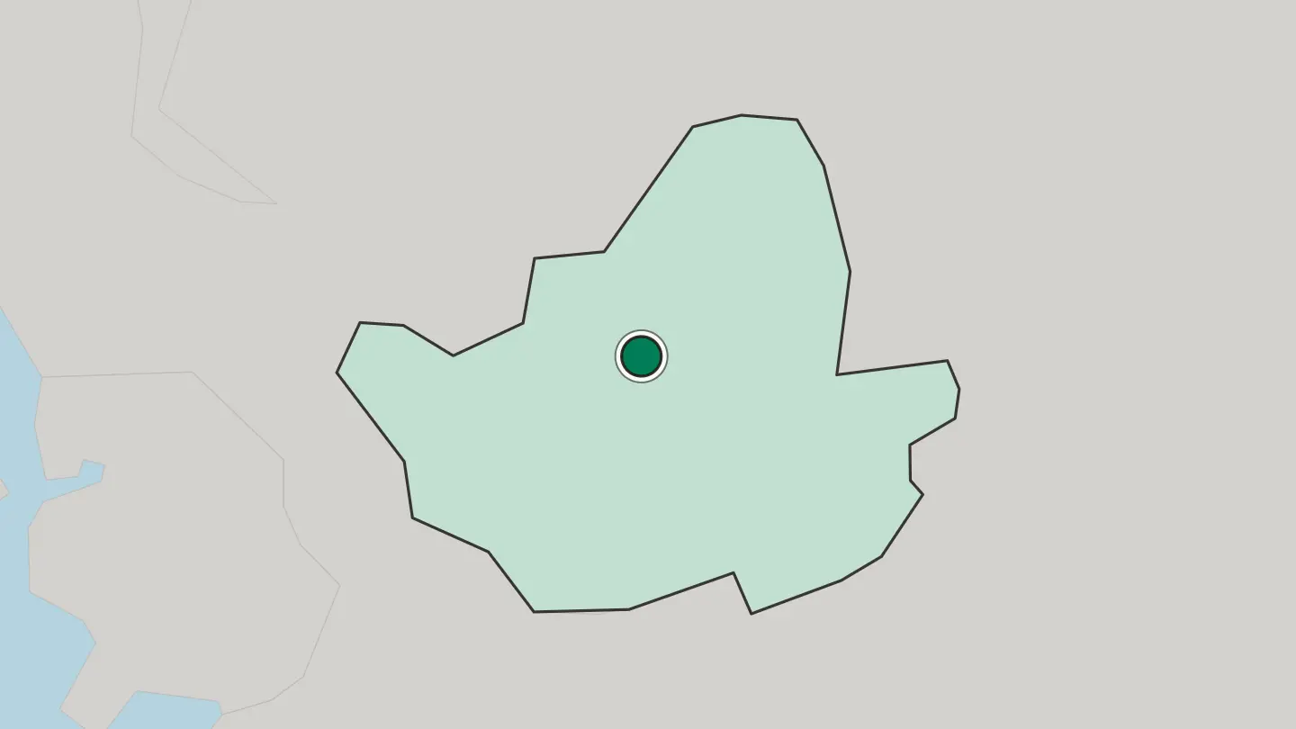 Map of Seoul in South Korea