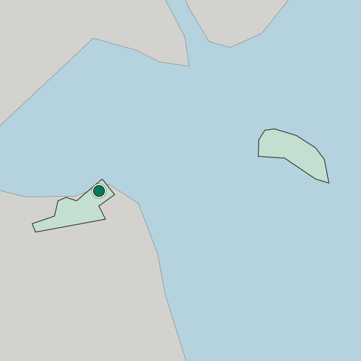 Map showing Kuwait City — In Al Asimah Governorate