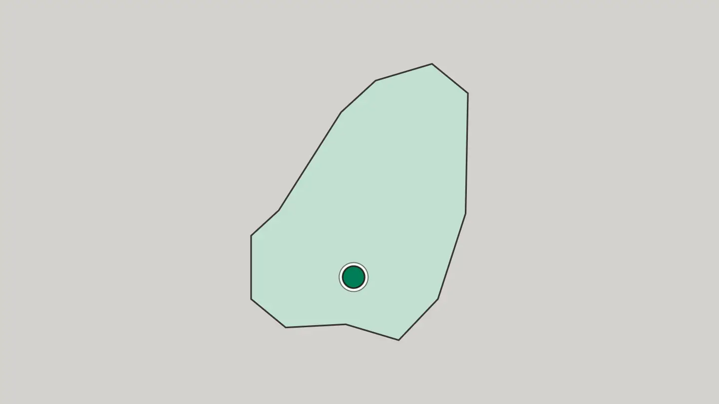 Map of Almaty in Kazakhstan