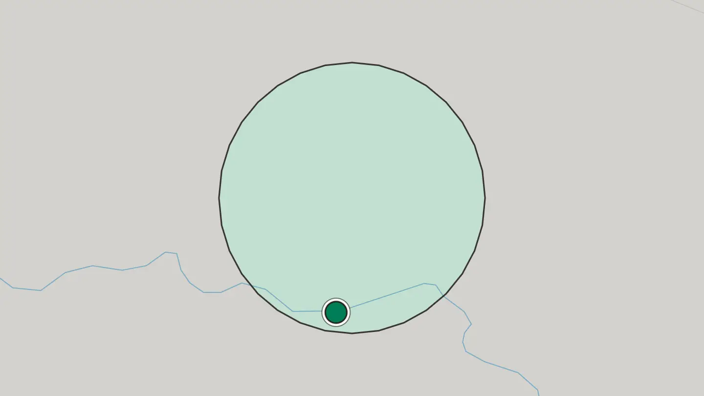 Map of Baikonur in Kazakhstan