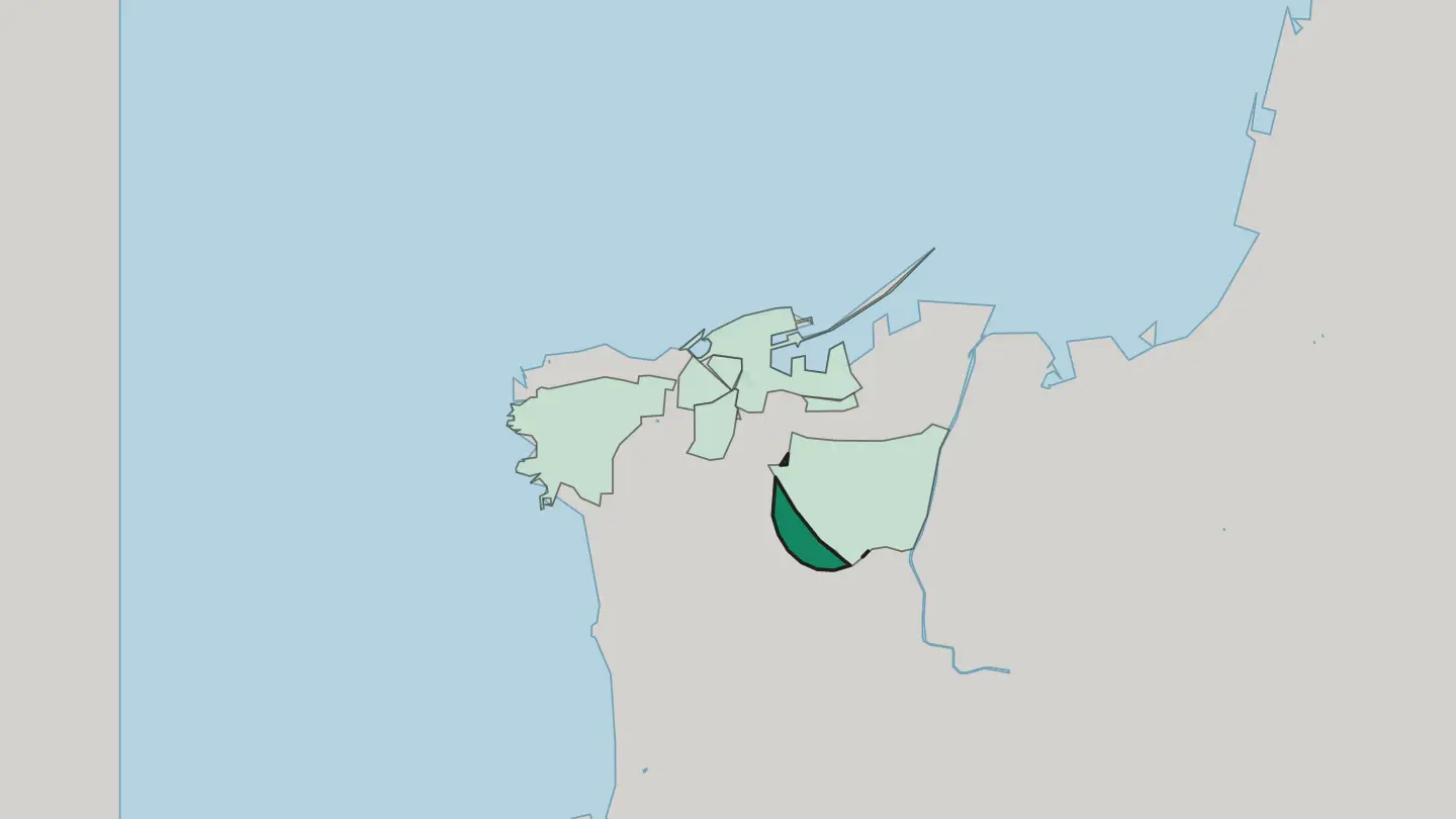 Map of Badaro in Beirut