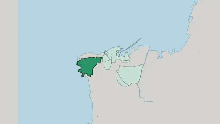 Map of Ras Beirut in Beirut