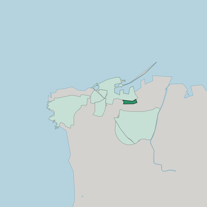 Map showing Rmeil — In Beirut