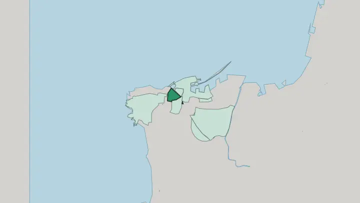 Map of Wadi Abu Jamil in Beirut