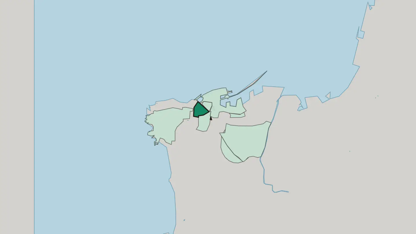 Map of Wadi Abu Jamil in Beirut