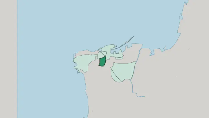 Map of Zuqaq al-Blat in Beirut