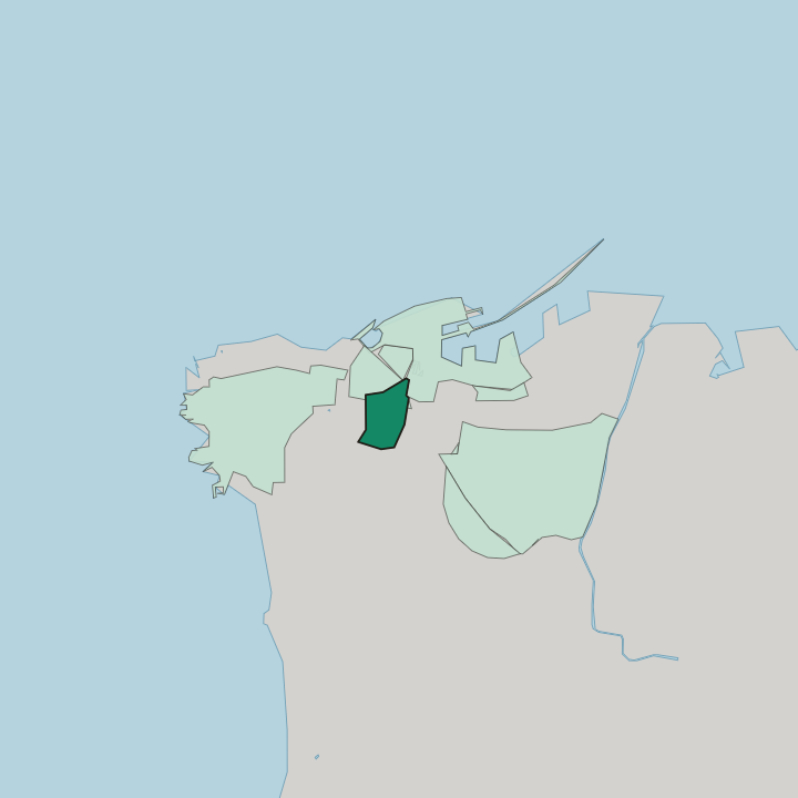 Map showing Zuqaq al-Blat — In Beirut
