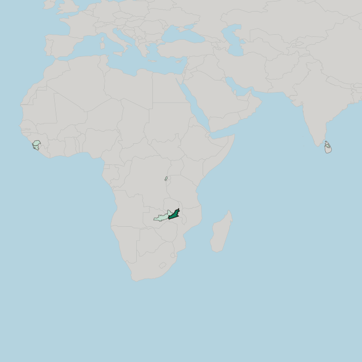 Map showing Eastern Province — In Sri Lanka