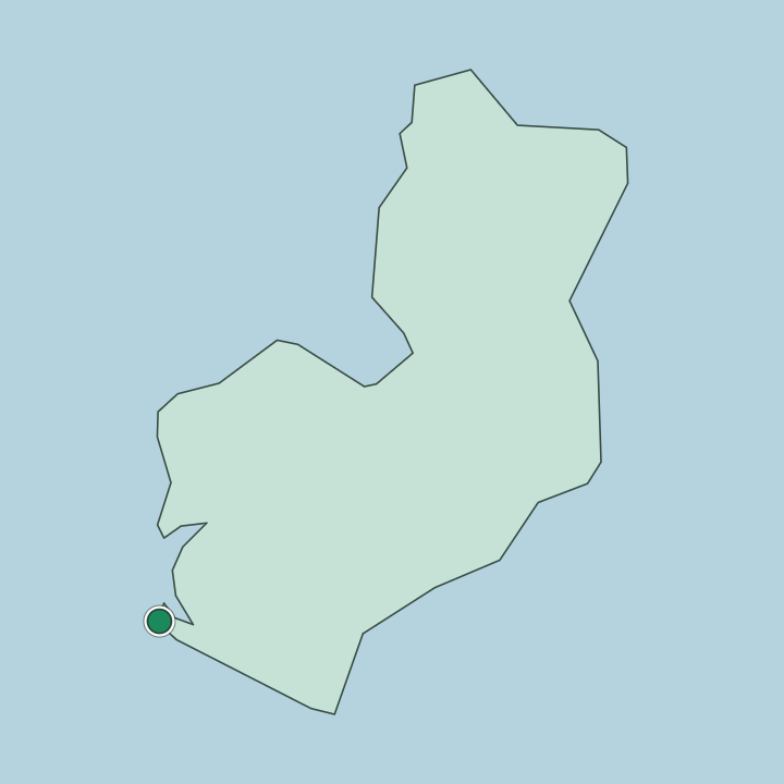 Map showing Monrovia — In Montserrado County