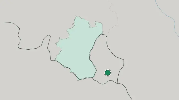 Map of Luxembourg in Luxembourg