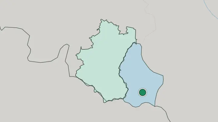 Map of Luxembourg in Luxembourg