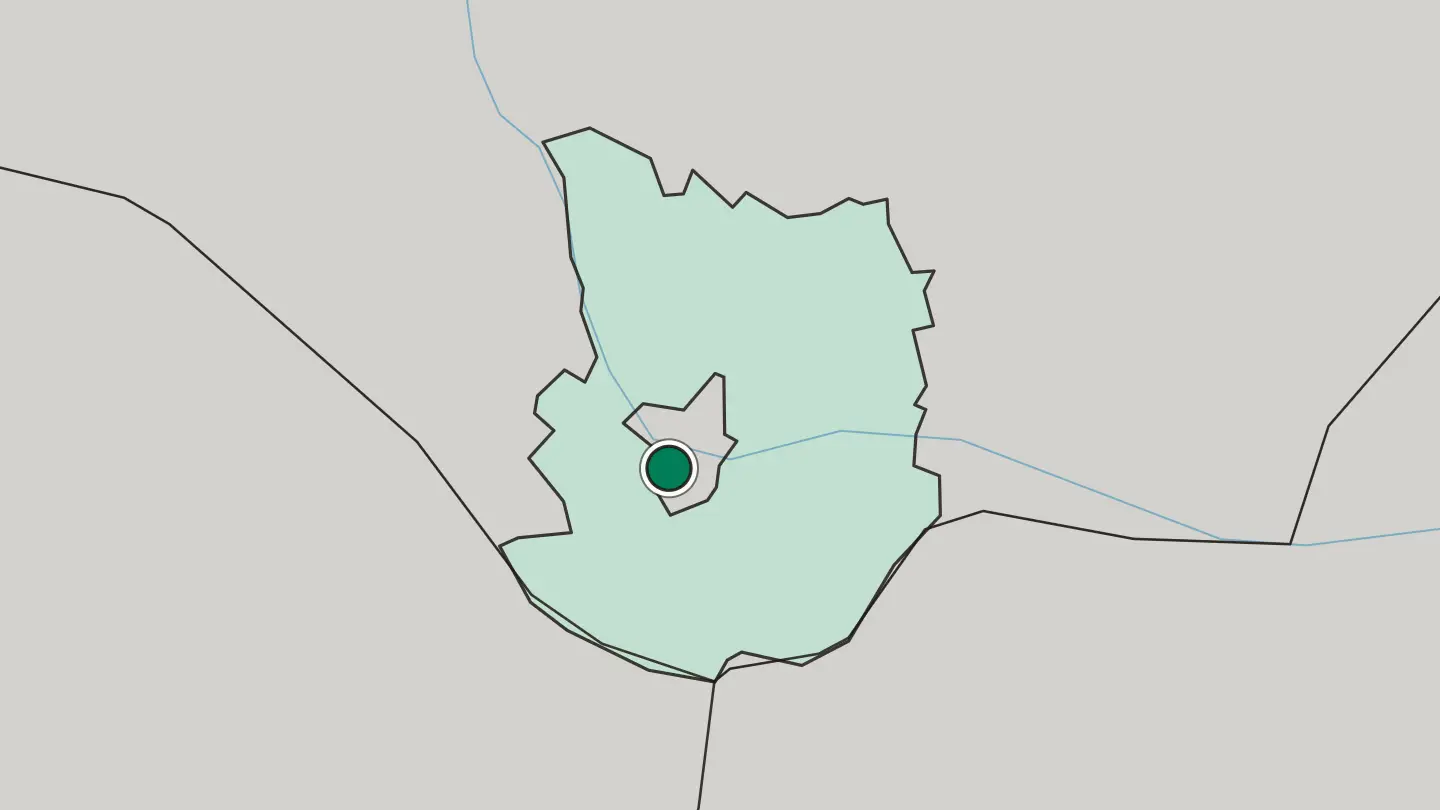 Map of Daugavpils in Latvia