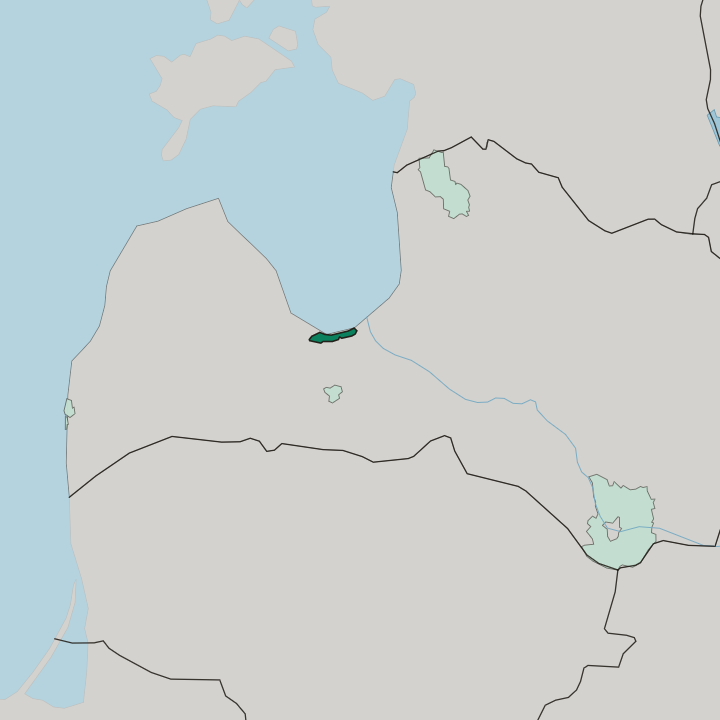 Map showing Jūrmala — In Latvia