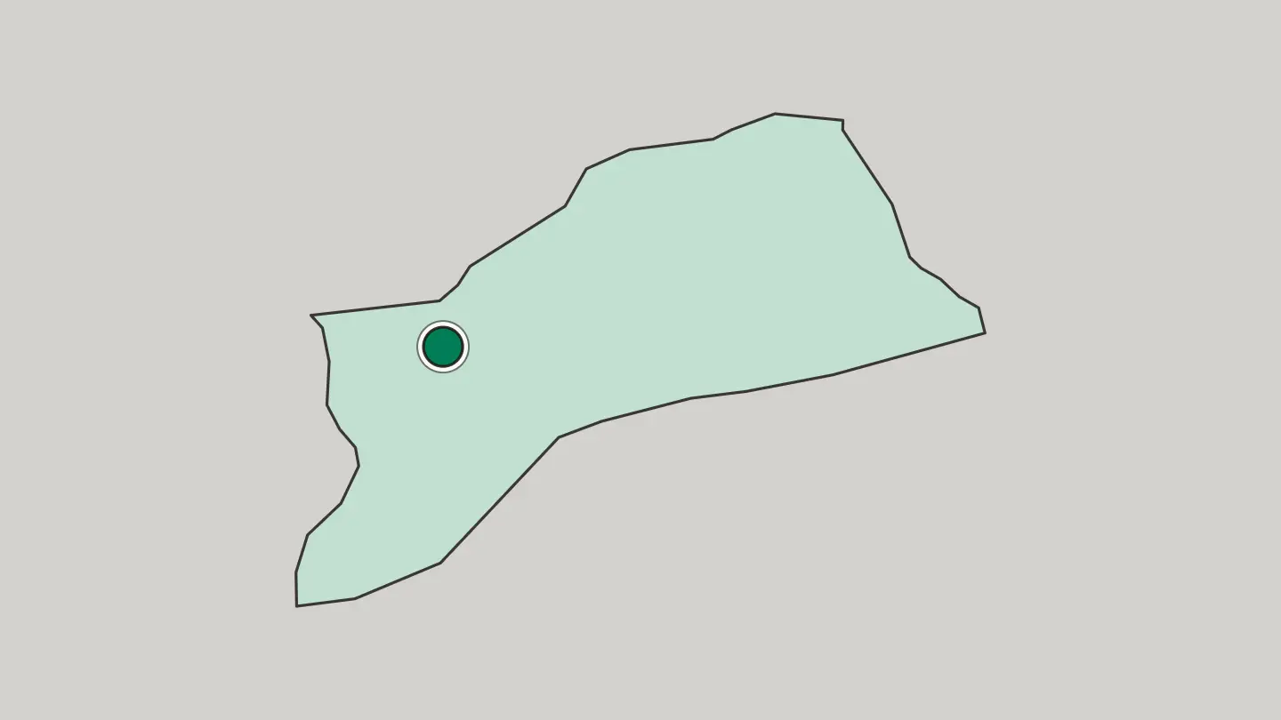 Map of Sabha in Libya
