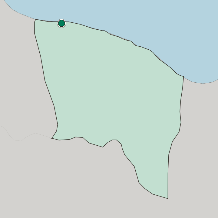 Map showing Sirte — In Surt