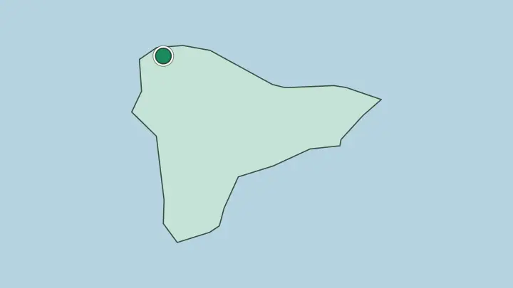 Map of Tripoli in Libya
