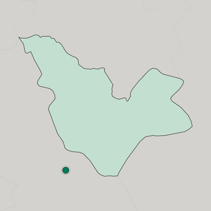 Map showing Midelt — In Béni Mellal-Khénifra