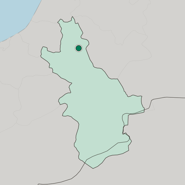 Map showing Azrou — In Fès-Meknès