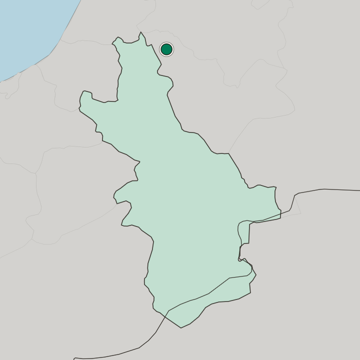 Map showing Fès al Bali — In Fès-Meknès