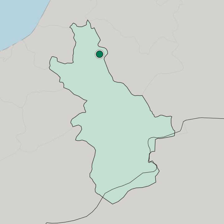 Map showing Ifrane — In Fès-Meknès
