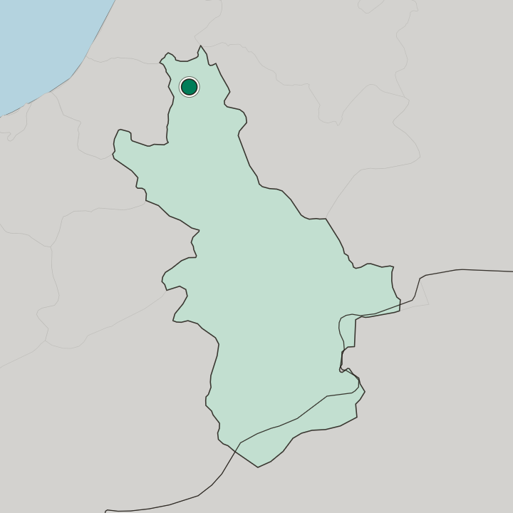 Map showing Meknes — In Fès-Meknès