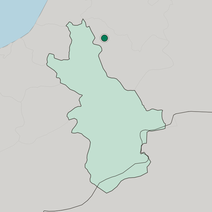 Map showing Sefrou — In Fès-Meknès