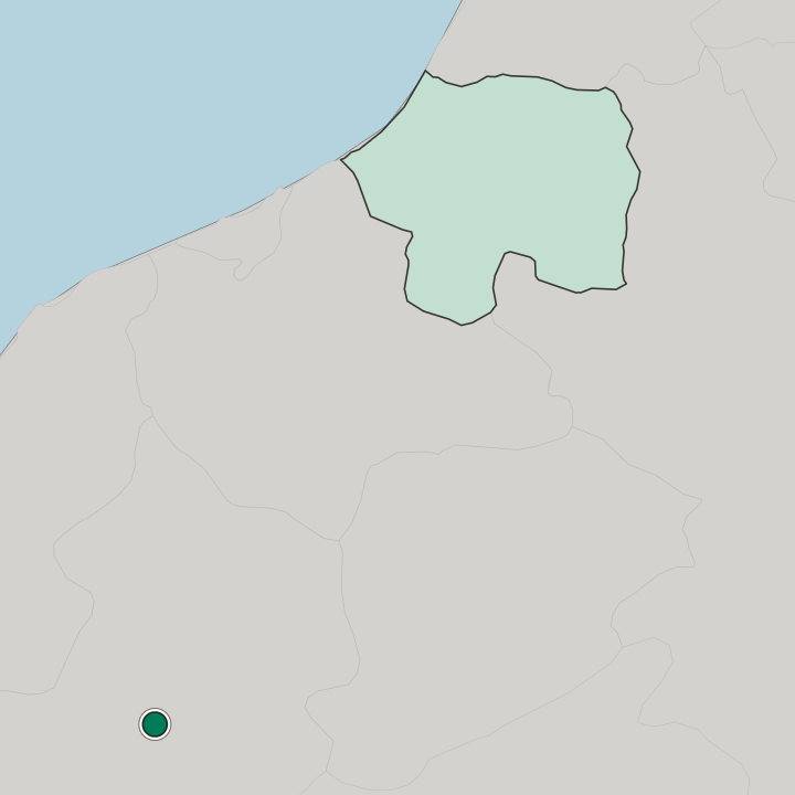 Map showing Marrakesh — In Marrakesh-Safi