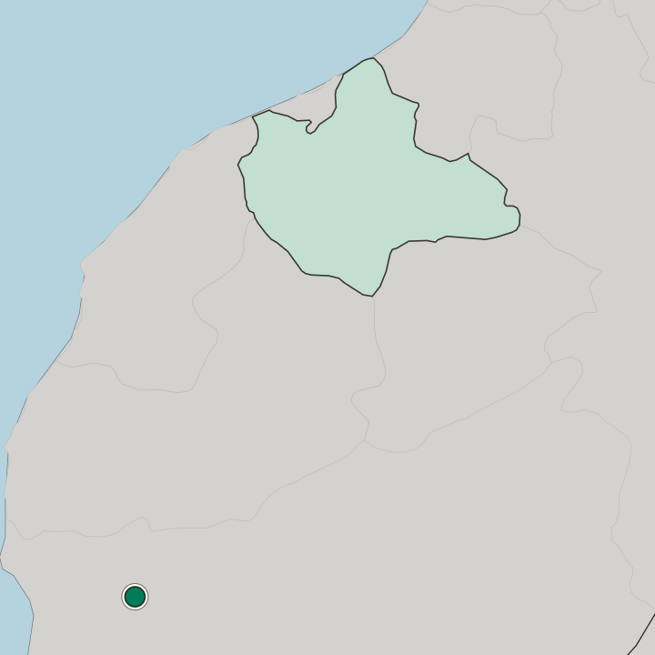 Map showing Taroudant — In Souss-Massa