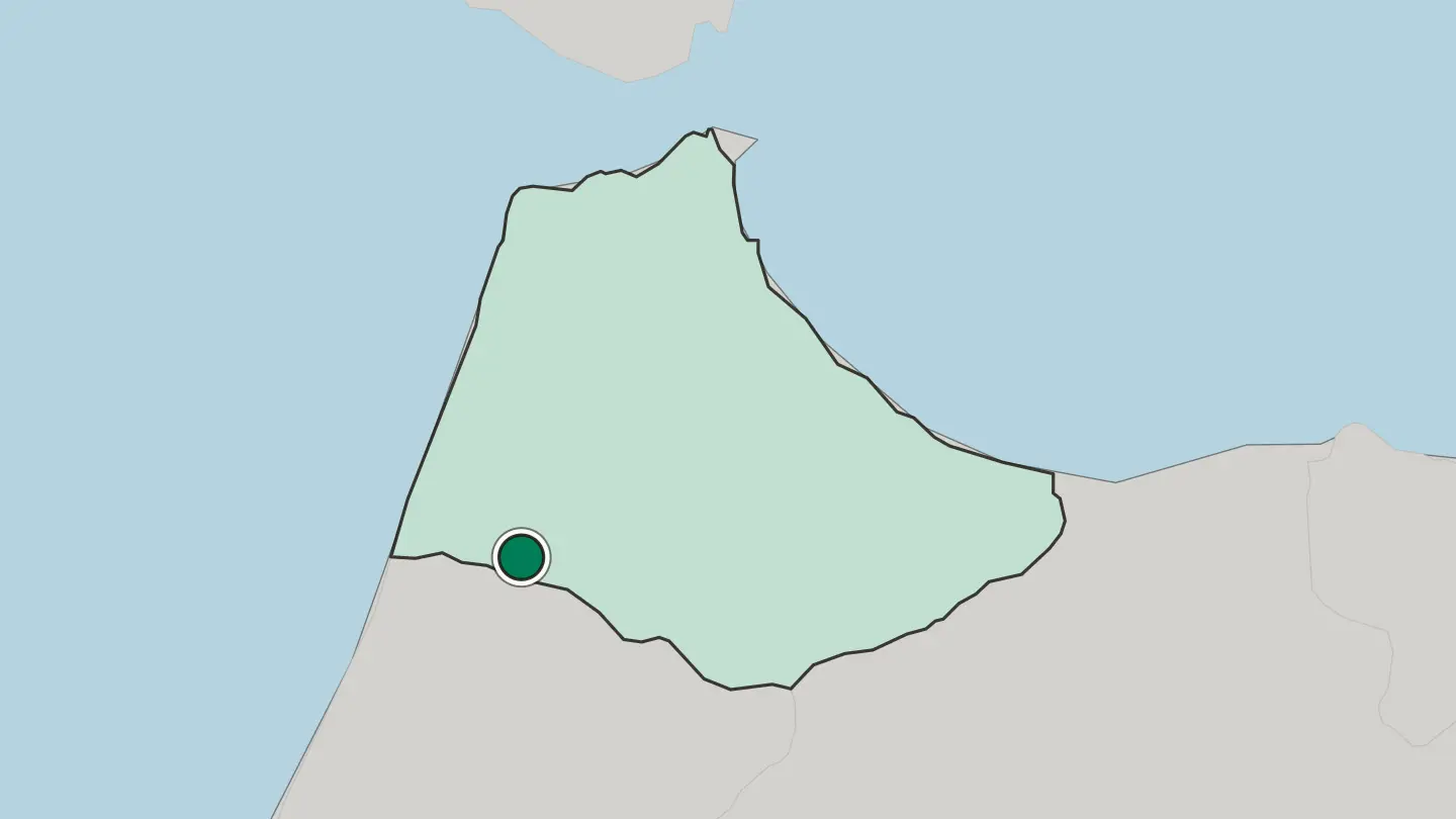 Map of Ksar El Kebir in Morocco