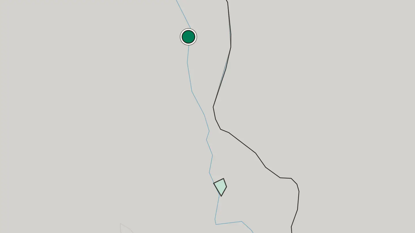 Map of Rîbniţa in Moldova