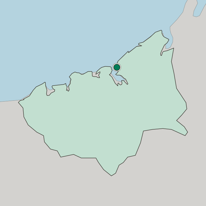 Map showing Mahajanga — In Boeny Region