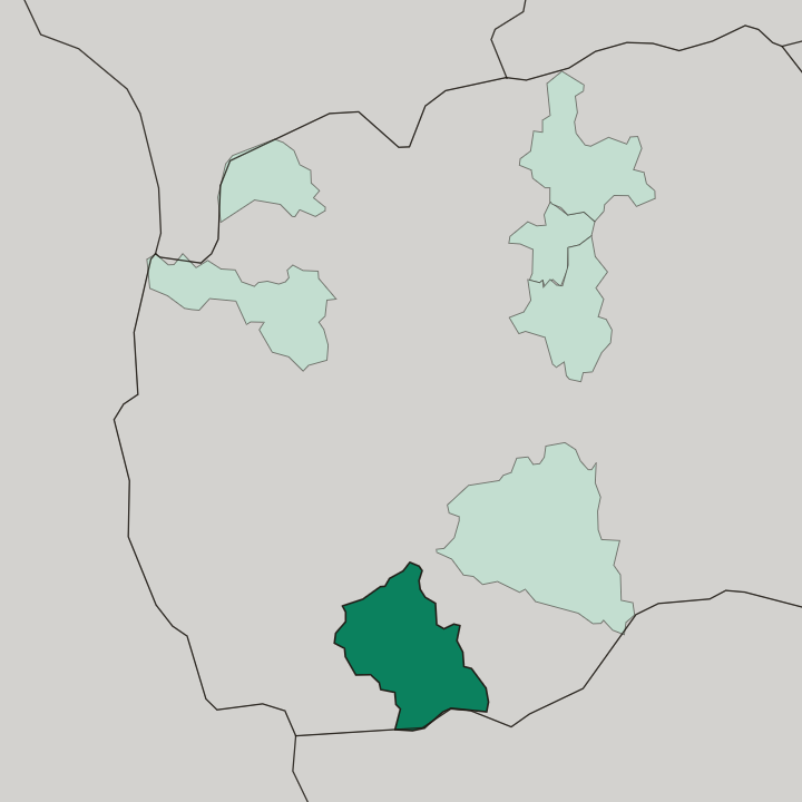 Map showing Bitola — In North Macedonia