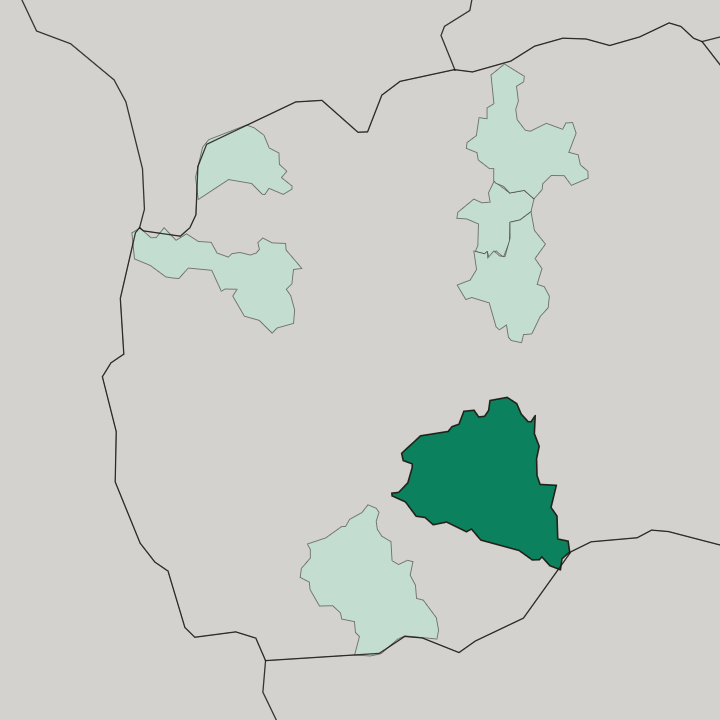 Map showing Prilep — In North Macedonia