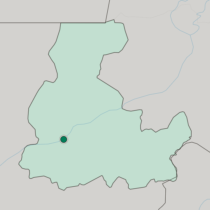 Map showing Ségou — In Ségou Region