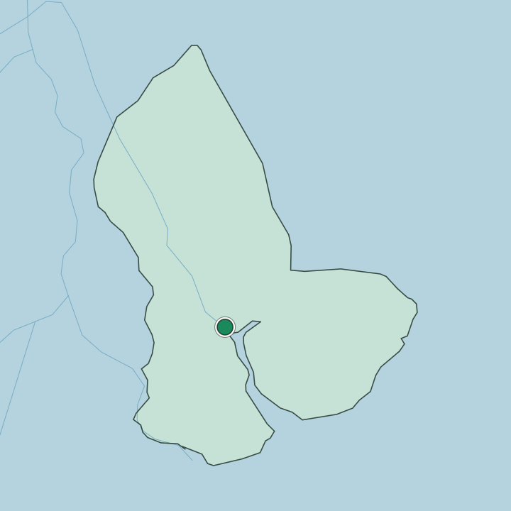 Map showing Yangon — In Yangon Region